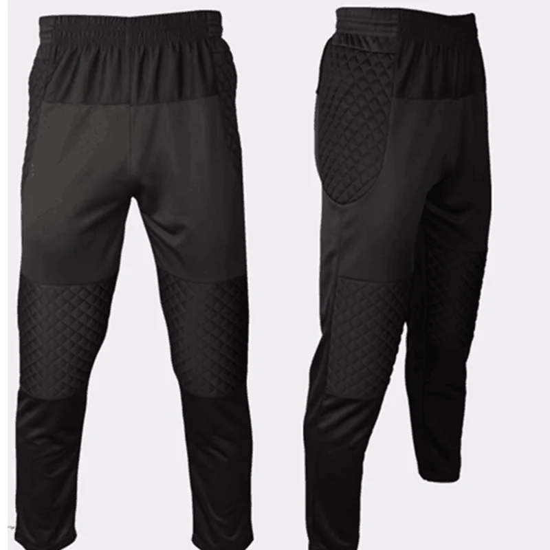 Новые профессиональные футбольные Вратарские штаны мужские губки тонкие обтягивающие футбольные ноги Вратарские спортивные тренировочные штаны шорты