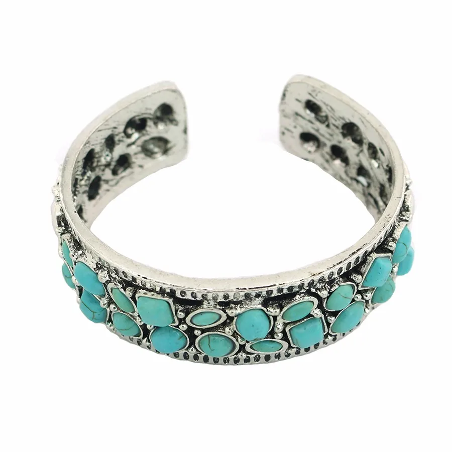 JIANXI модный дизайн богемные Iturquoise браслеты и браслеты для мужчин женщин ювелирные изделия этнические праздничные подарки