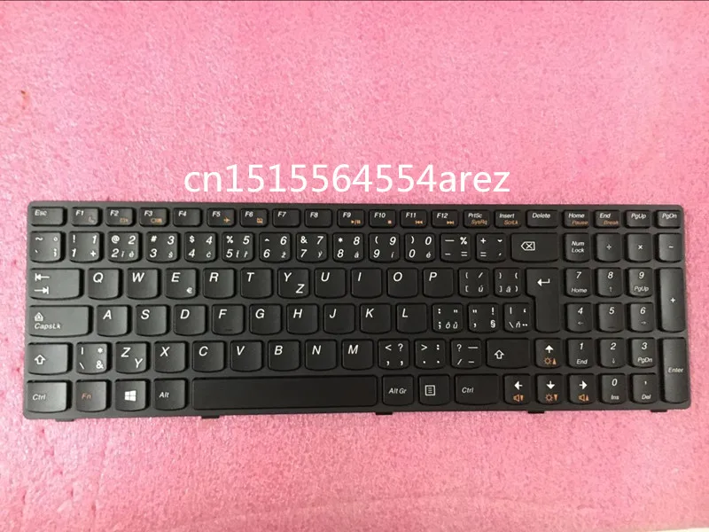 Новый ноутбук Lenovo g780 Великобритания Клавиатура 25206776 mp-10a36cs-6864w |