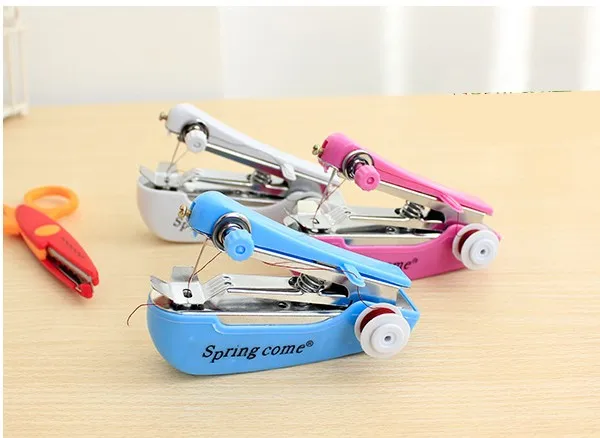 High Quality Handheld Household Mini Sewing Machine Useful Portable Needlework Cordless Mini Hand-Held Sewing Machine_5
