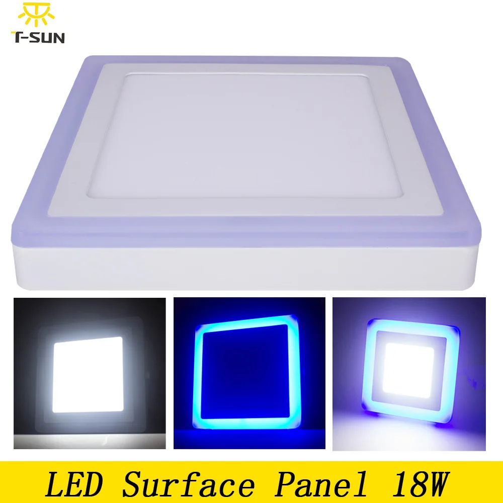 

T-SUNRISE Bedroom led panel lights 18W Ceiling Square led mounted magnetic led panel light round bathroom 2835 SMD AC 85V-265V