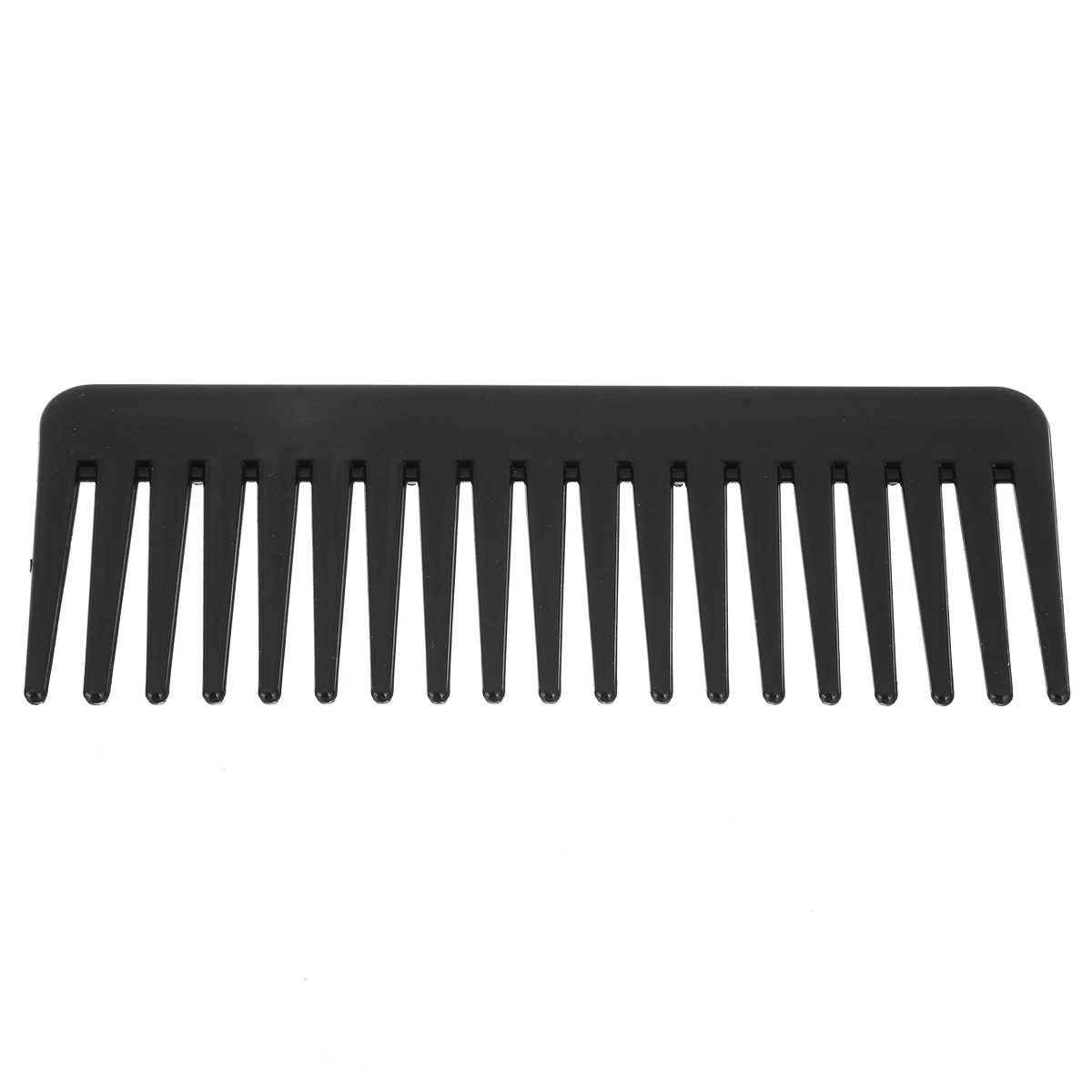Heat-Resistant Large Wide Tooth Comb 19 Teeth Detangling Hairdressing Comb Hair Brushes For Girls Ponytail Styling Tool
