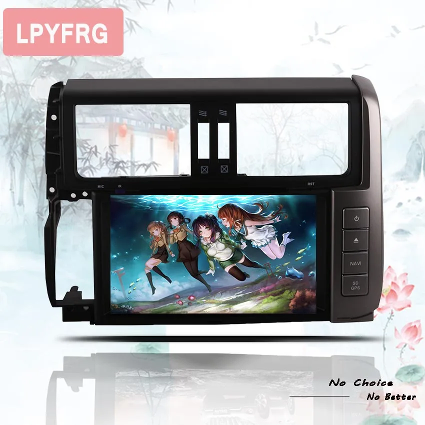 Flash Deal Android 9.0 8core 4gb auto-stereo music video pc media unit with 3/4g wifi gps glonass sat navi for Prado 150 2010- aux usb sd 2