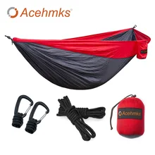 Acehmks алюминиевый сплав оснастки 2 человек Портативный парашют гамак кемпинг выживания сад охота Отдых Путешествия
