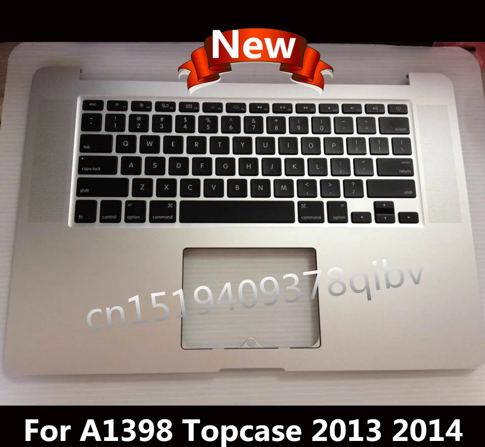 

15.4"Laptop For Macbook Pro A1398 ME664 ME293 Palm rest US Keyboard Without Backlight 2013 2014 Years Brand New And Original