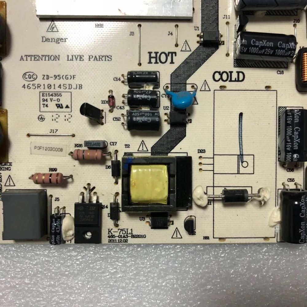 teste 100 original placa de potencia le32d99 01