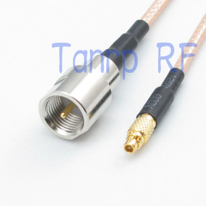 

6in MMCX male plug to FME male plug RF adapter connector 15CM Pigtail coaxial jumper cable RG316 extension cord