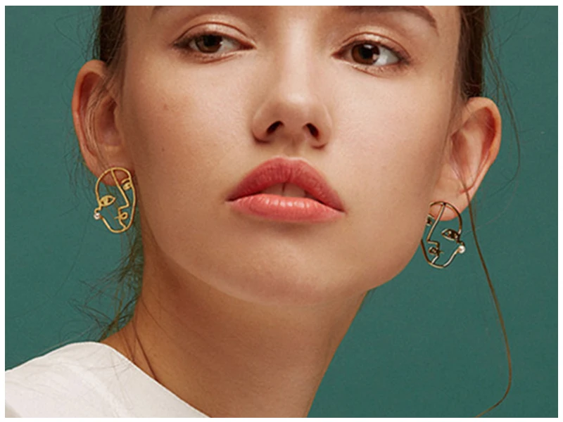 Face Earrings  (4)