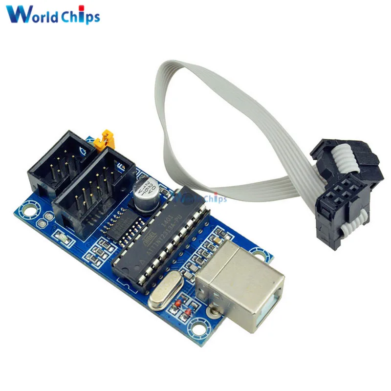 USBTiny USBtinyISP AVR ISP программатор загрузчик для Arduino IDE Meag2560 UNO R3 с 10 контактным кабелем
