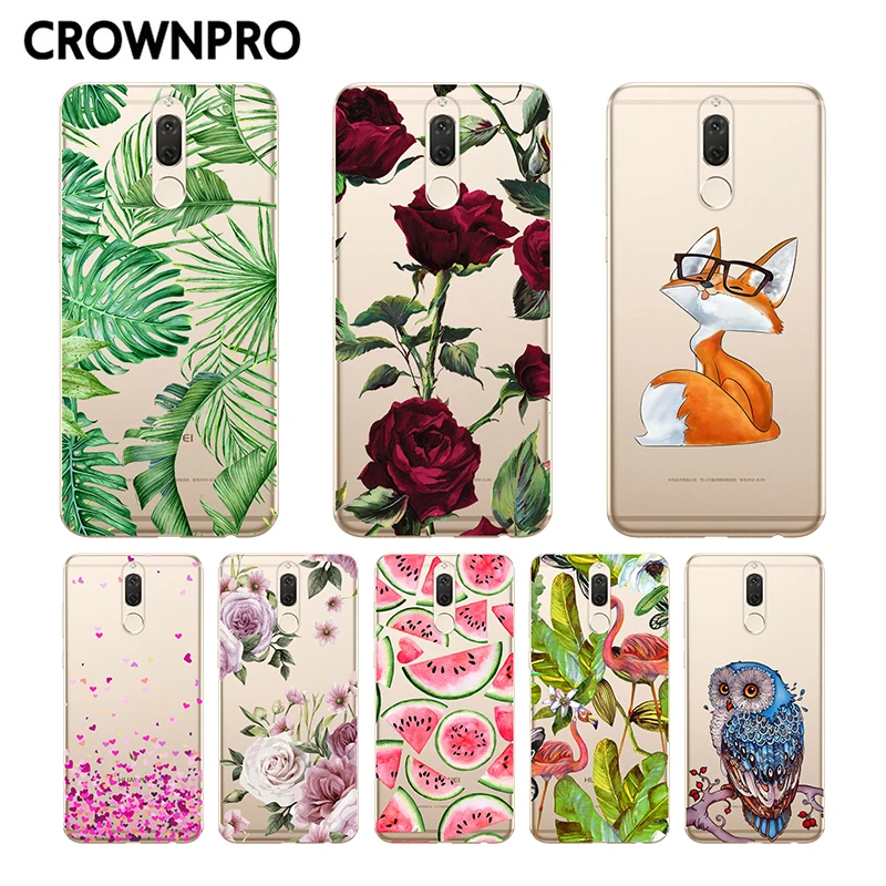

CROWNPRO Soft TPU FOR 5.9" Huawei Mate 10 Lite Case Cover Back Shell Phone Nova 2i / Maimang 6 / Mate 10 Lite Cases
