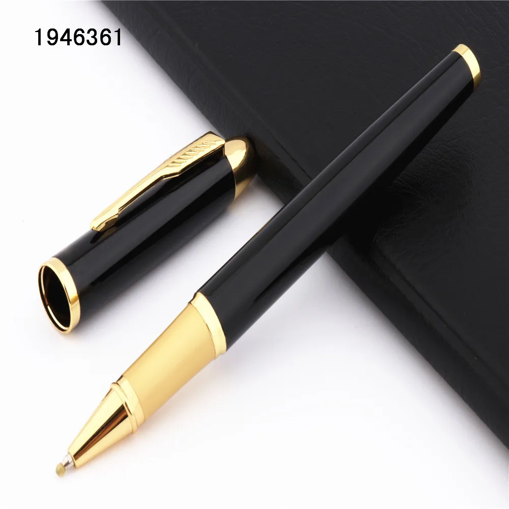 Luxury quality  Hero  8007 Black Business office Medium Nib Rollerball Pen New 
