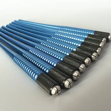 30 шт. Синий Цвет Косметическая ручка для бровей постоянный макияж с микроволокном Татуировка ручка-держатель игл