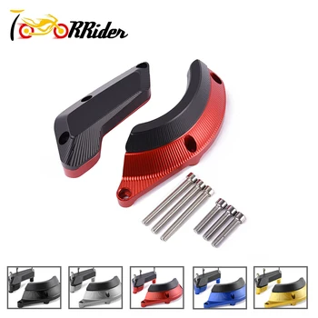 

1 set Motorcycle Engine Case Stator Clutch Guard Cover Crash Pad Slider for 2015 2016 2017 Yamaha YZF-R1 YZF R1 YZFR1 15 16 17