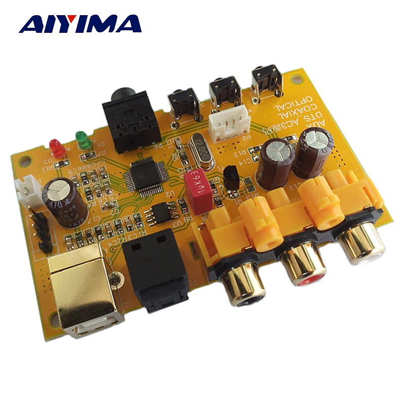 Aiyima DAC Decoder PC USB Sound Card Optical Fiber / Coaxial Output
