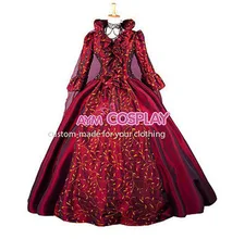 Hot Sale Victorian ROCOCO Gown Ball dress Gothic Costume Women Dress