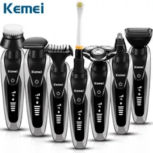 7 in 1 Men’s 3D Floating Rotary Electric Shaver Beard Trimmer Rechargeable Razor for Men Shaving Machine Barbeador Face Care