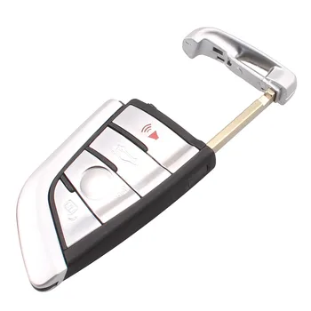 

New 4 Buttons Replacement Remote Key Shell Case Fob Key Cover For BMW 2014 X5 X6 218i/220i Key Case Uncut Blade