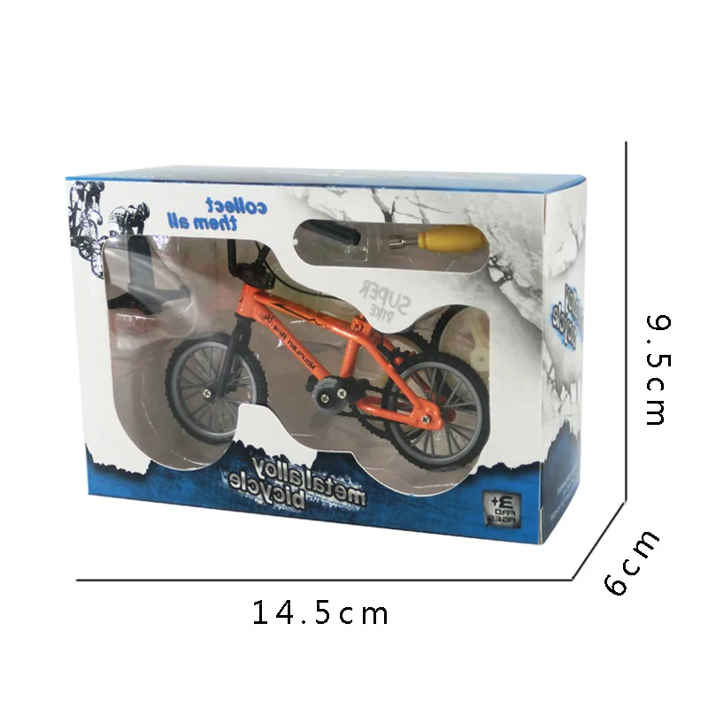 Мини пальцем BMX велосипед Флик Трикс Finger Bikes модель игрушки палец велосипеда