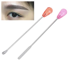 Перманентный макияж бровей татуировки чернила для микроблейдинга бровей миксер пигмент смешивание, перемешивание стержней палочки боди арт аксессуары