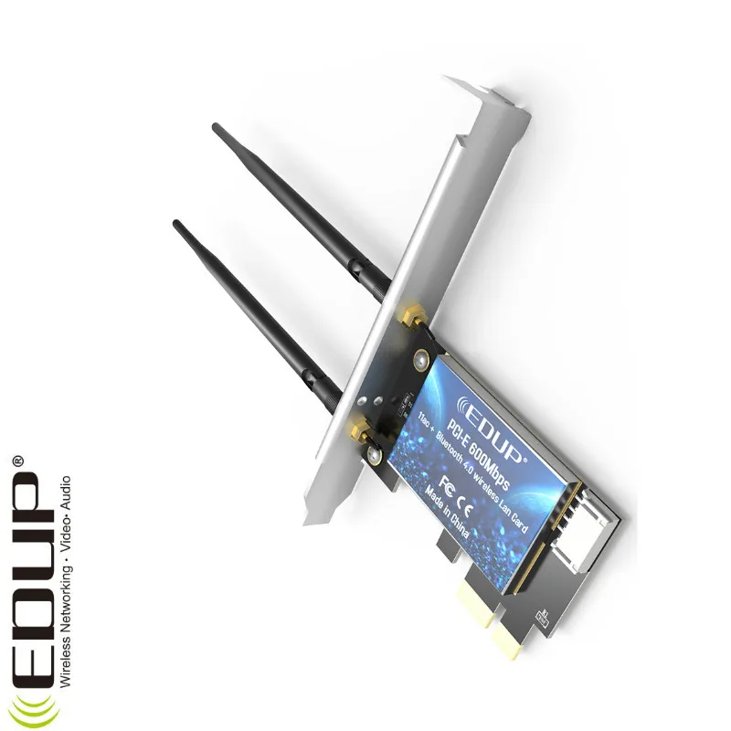 AC1200Mbps Wi-Fi With Bluetooths PCI Express adapter With 2*5dBi Antenna