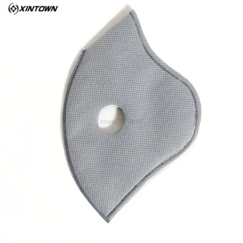 

XINTOWN Cycling Face Mask Filter Activated Carbon 5 Layer Protection Dustproof Windproof Sports Training Mask Replacement Filter