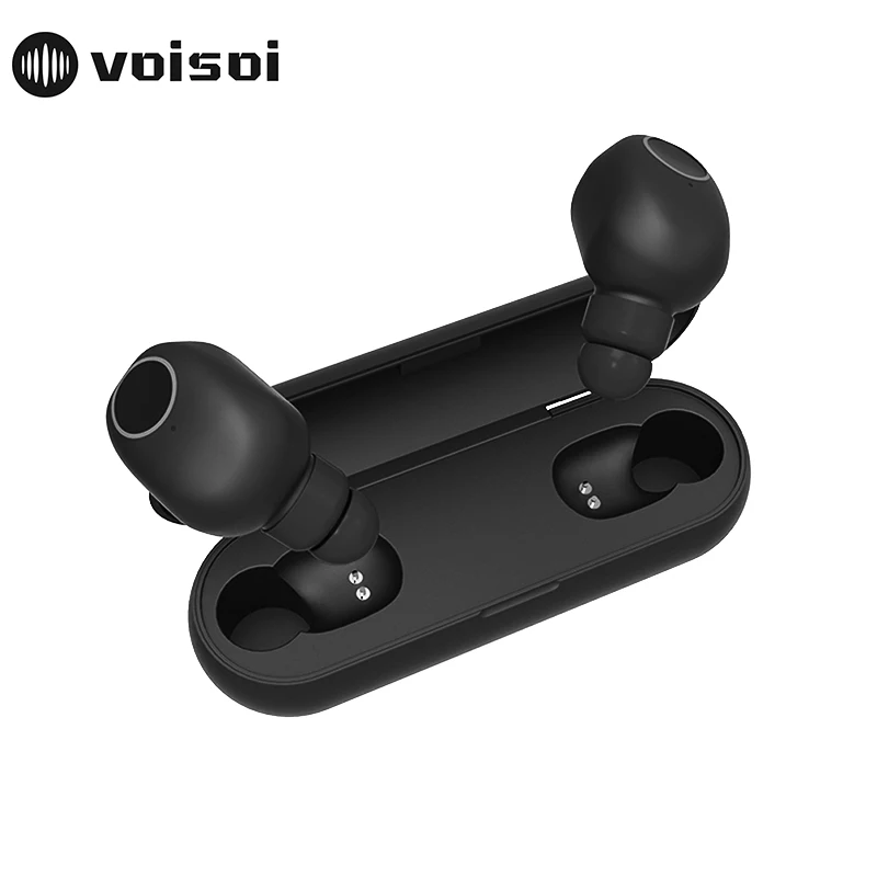 

Q1 TWS Wireless Bluetooth 5.0 Earphone Noise Cancelling Mini Headset Life Waterproof For Running HIFI Earplug Charging Box