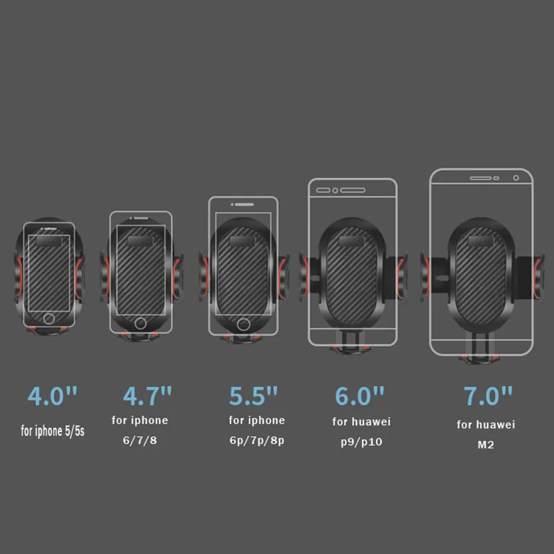 Универсальный автомобильный держатель для телефона iPhone X 8 Plus вентиляционного