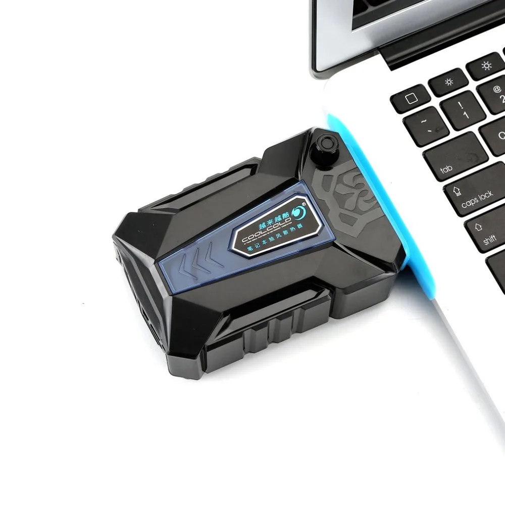 Малый Размеры 5 В USB ноутбука охладитель воздуха Извлечение выхлопных газов вентилятор охлаждения кулер бесшумный Процессор кулер для