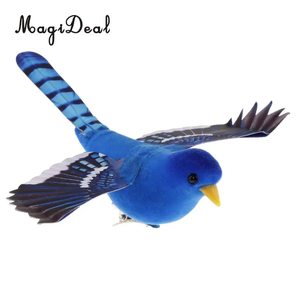 Spreading Winds Artificial Feathered Foam Birds Home Garden Wedding Decor