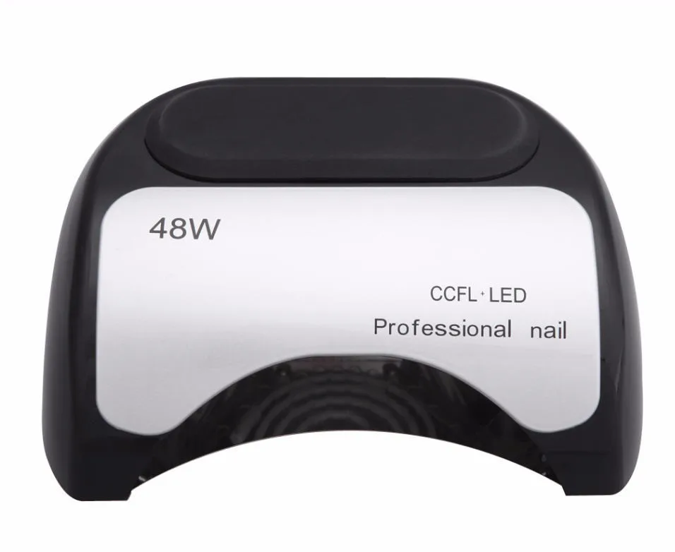 Conduziu a Lâmpada de Luz Secador de Unha Ferramenta com Ajuste do Temporizador Automático de Indução Conduziu a Lâmpada Secador de Unhas de Gel s de Gel 48 w uv 110-220 v 7 Secadores de unhas