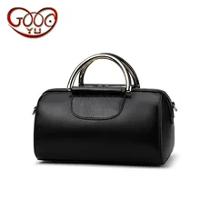 Женская Новая Кожаная подушка для сумки с рисунком личи, однотонная сумка через плечо, первый слой кожи, на молнии