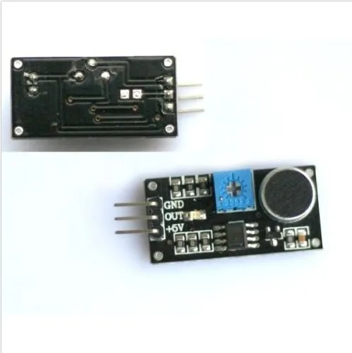 2017 heißer Verkauf Schallsensor Detektionsmodul LM393 Chip Elektret-mikrofon Für Arduino