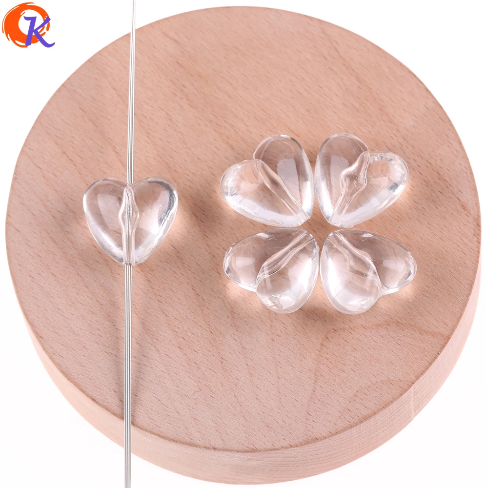 

Cordial Design 19x20mm 200cs/Lot Acrylic Beads/Clear Heart Shape Beads/Hand Made/Necklace/Jewelry Accessories/Earring Findings