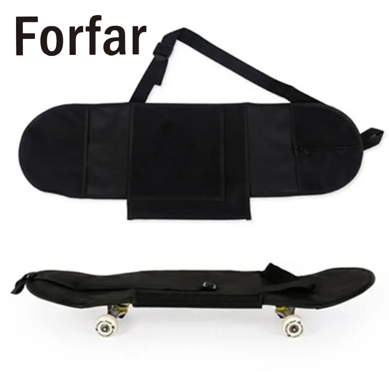 Черная сумка для переноски скейтборд рюкзак для взрослых скейтборд палуба рюкзак открытый рюкзак Практичный Прочный