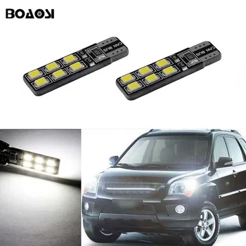 

BOAOSI 2x led T10 w5w canbus error free car Width bulb light for Kia sportage rio k2 k3 k5 ceed cerato sorento