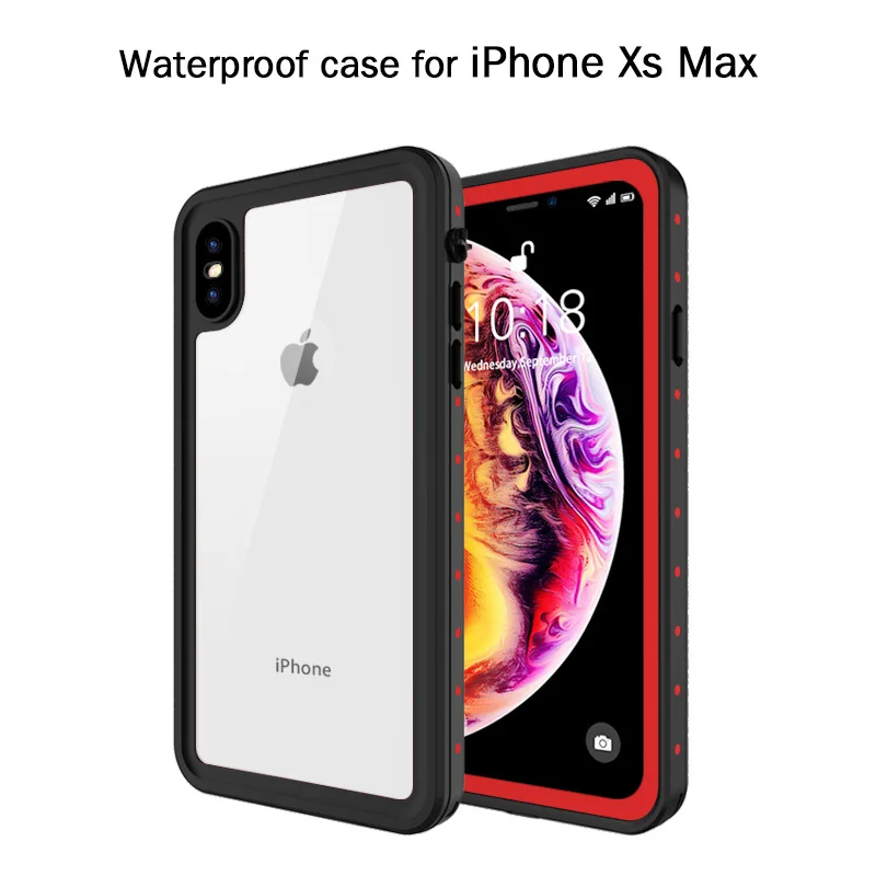 red iphone case