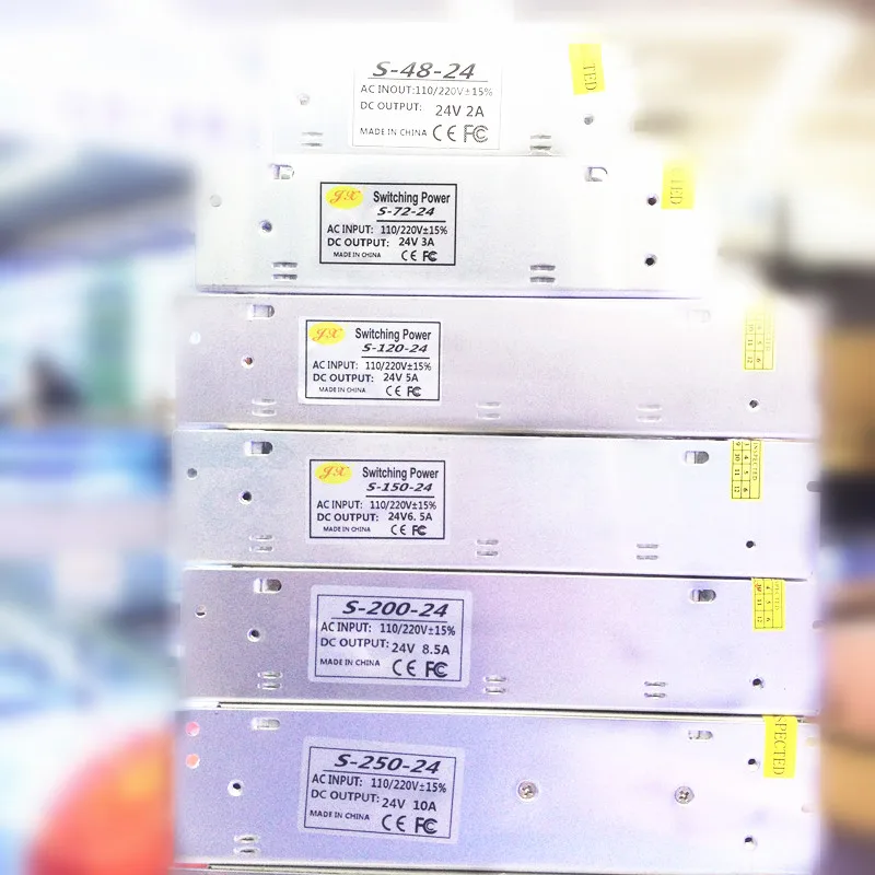 Tiras de Led w Modelo Número : Switching Power Supply