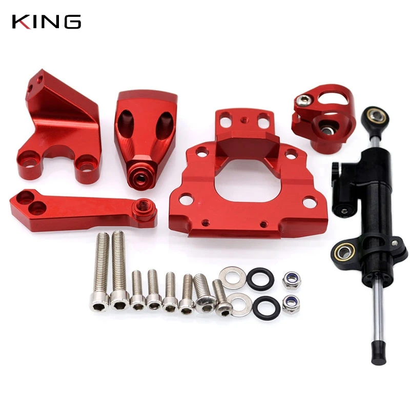 Для KAWASAKI Z650 Z 650 2017 2018 2019 Motocrycle аксессуары CNC уличный велосипед рулевой демпфер