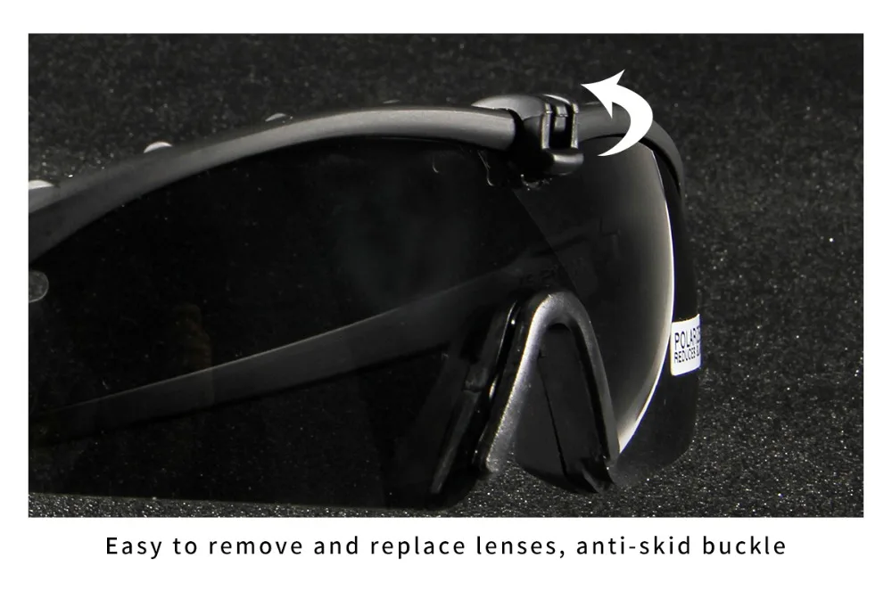 Queshark профессиональные военные поляризационные велосипедные очки M тактические очки TR90 оправа армейская страйкбольная Защита для стрельбы