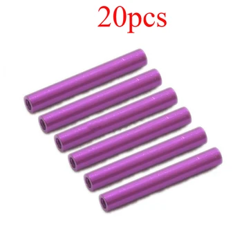 

20PCS 3mm Inter Thread Aluminum Spacer Standoff Outer Dia 5mm Post 35mm Length Pillar Rod Column for Frame RC Aircraft
