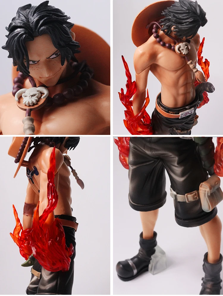 Аниме one piece Ace Fire Fist Fighting экшн-фигурка Juguetes one piece Portgas D Ace Figura Коллекционная модель игрушки Brinquedos