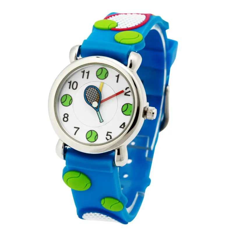 

New High Quality Fashion Casual children Watch Waterproof Quartz Watch tennis boy and girl Watch 3D cartoon