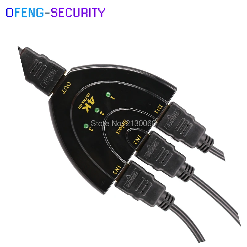 4K2K 3D Mini 3 Port HDMI Switch 7