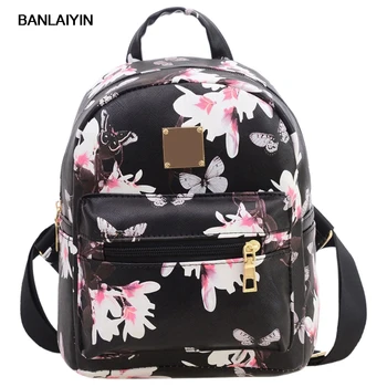 

Women Leisure Campus Wind Printing Backpack