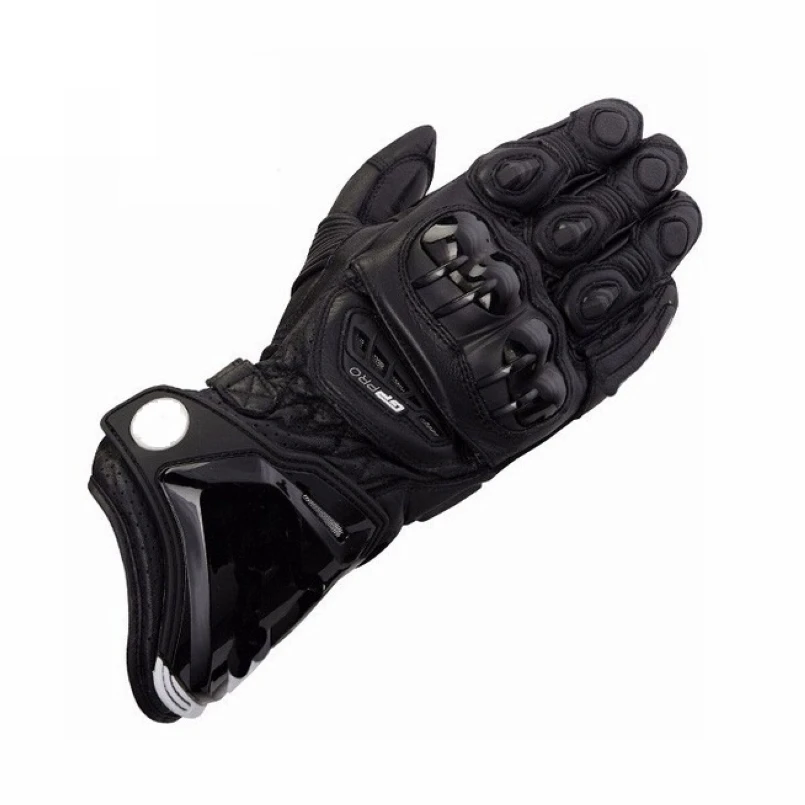 

2018 New 9 Colors 100% Genuine Leather GP PRO Motorcycle Long Gloves Racing Driving GP PRO Motorbike Original Cowhide Gloves