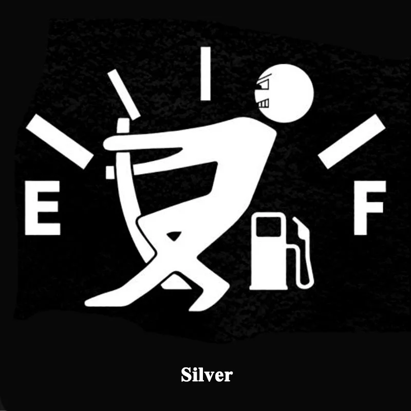 1pc SEEYULE Gas Consumption Decal Fuel Gage Empty Car Sticker Funny Vinyl Reflective Sticker Styling for All cars truck Tractor 1pc SEEYULE Gas Consumption Decal Fuel Gage Empty Car Sticker Funny Vinyl Reflective Sticker Styling for All cars truck Tractor