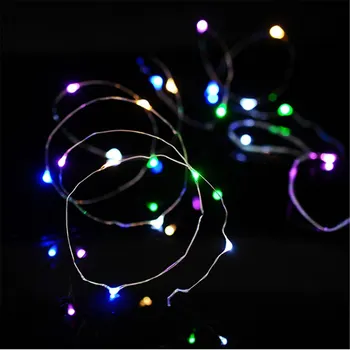 

Holiday Lighting 2-10m Wire LED String Lights Waterproof Wall Garden Fairy Christmas Tree Wedding Party Xmas Home Decoration
