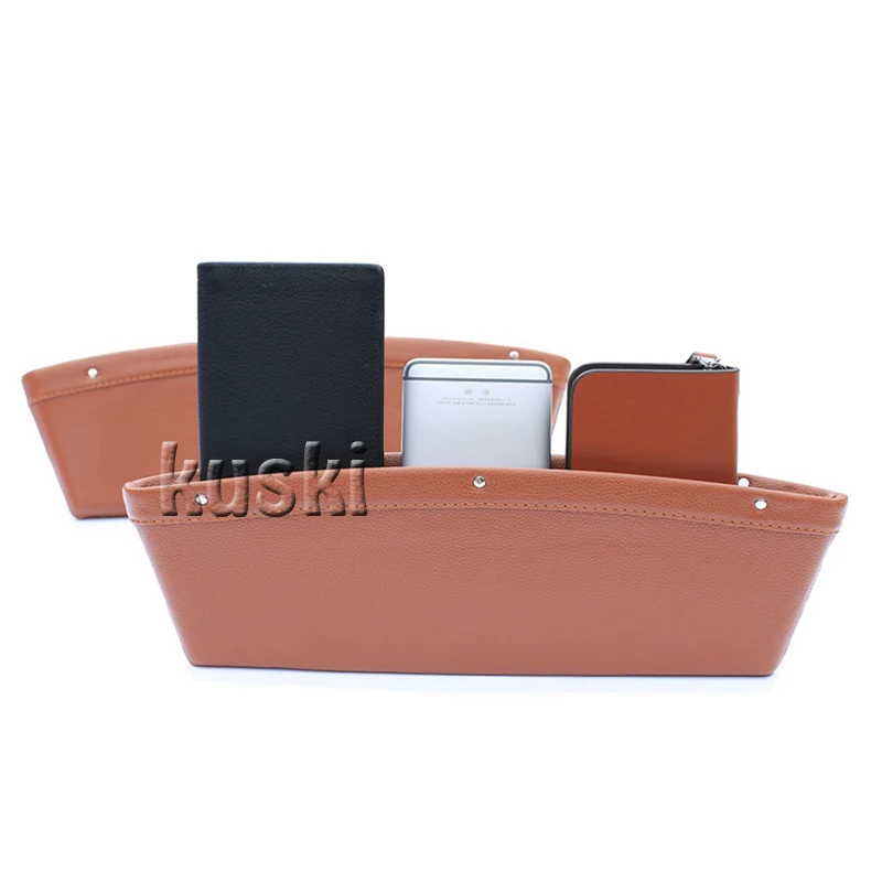 1Pcs Car Styling Seat Storage Box Stickers For Mini Cooper R56 R50 R53 F56 F55 R60 R57 Porsche 911 Cayenne Macan Accessories