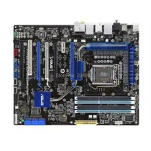 Для Asus P7P55 WS Supercomputer настольная материнская плата P55 Socket LGA 1156 i3 i5 i7 DDR3 16G ATX оригинальная б/у материнская плата