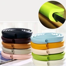 OOTDTY, 2 м, защитный ремень для кромки стола, защита углов, резиновая защита стола, для детей, u-образная форма, мягкий край и угловая защита